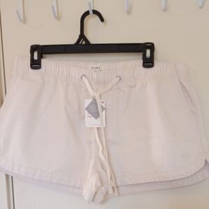 Brand New ROXY  Women's Off-White Athletic Shorts